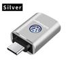 For Volkswagen Car Type-C To USB 3.0 Interface Mini Converter Charging Adapter for Volkswagen VW GTI Rline R Golf Amarok Phaeton