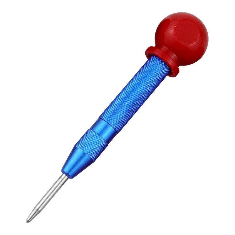 Automatic Center Punch Window Breaker with Handle for Marking and Hole Positioning