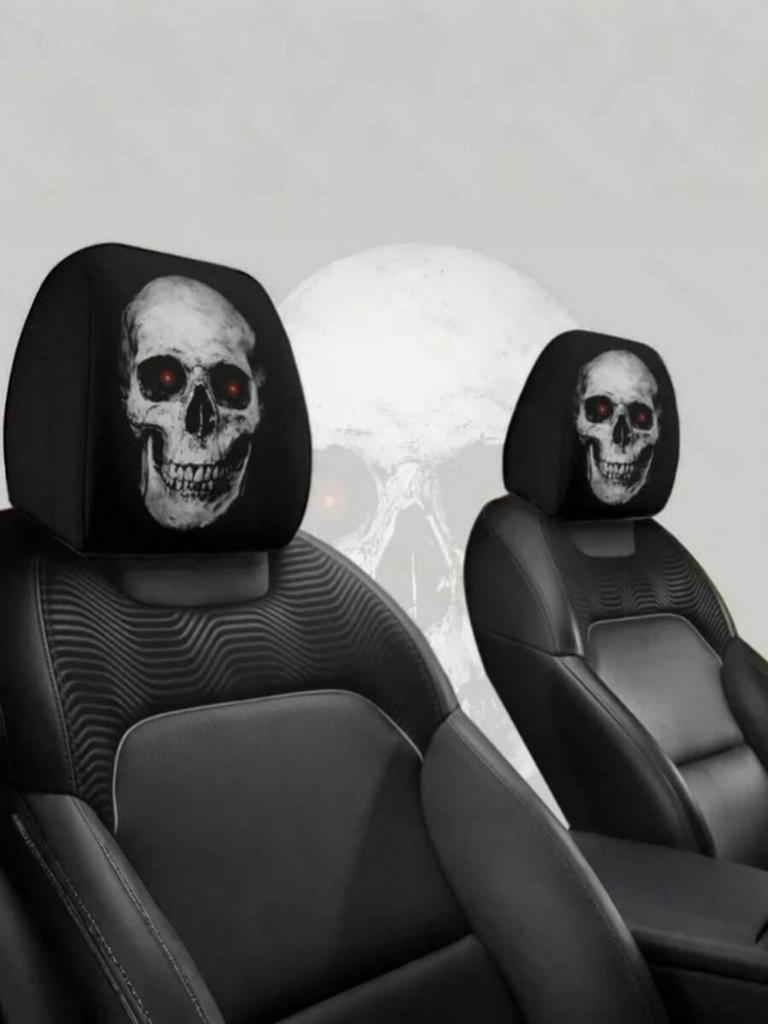 2026 Z8062 Universal Vehicle Headrest Cover - Compatible with Most Models