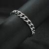THICK Men' Silver Bracelet Armored Bracelet + FREE