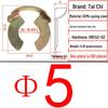 65Mn L-Shaped Open or Elastic Retaining Ring, E-Shaped Retaining Ring