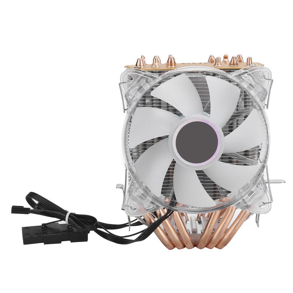 LANSHUO CPU Cooler Computer Supplies 4Pin for Intel LGA775115511561366 AMDAM2AM2+AM3