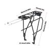 Mountainbike Regal Haken Gepäckträger Fahrrad Hinterrad Gepäck Ladefläche Fahrradtasche Ständer Halter Fahrradzubehör