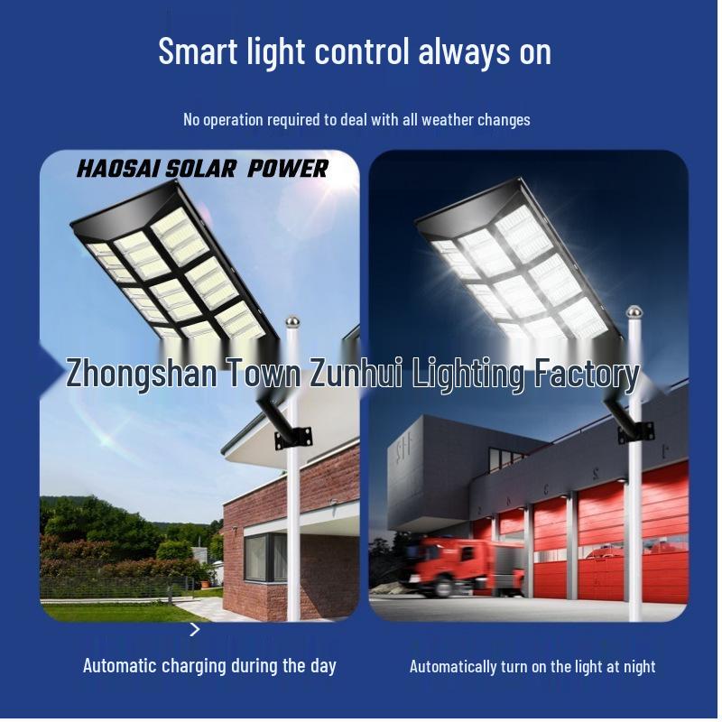 Super Bright LED Solar Powered Outdoor Waterproof Street Light
