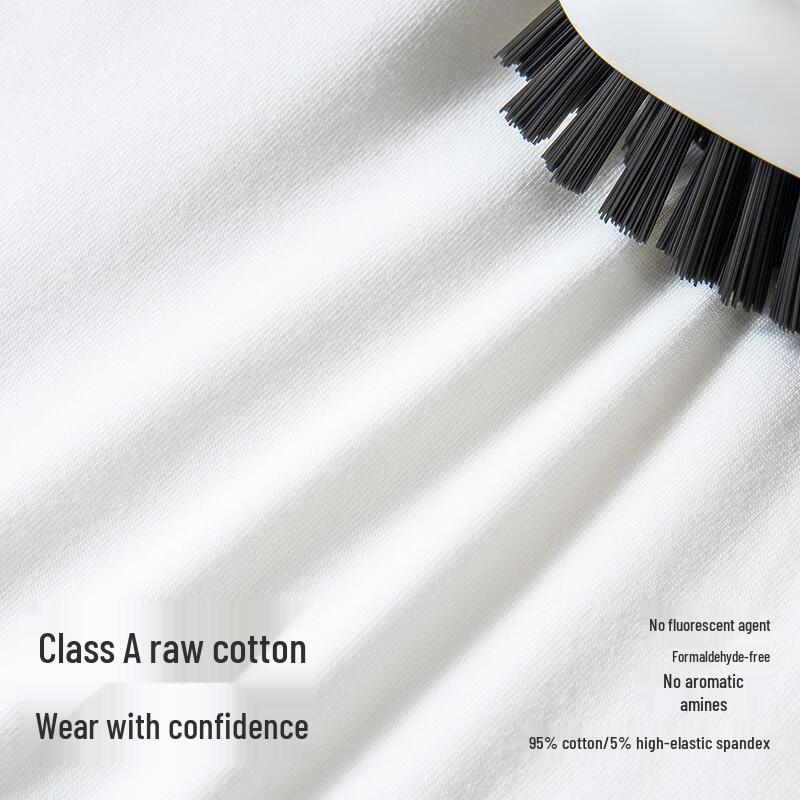 B.JOBSEN Men's 7A Antibacterial Cotton Boxer Briefs 2-Pack