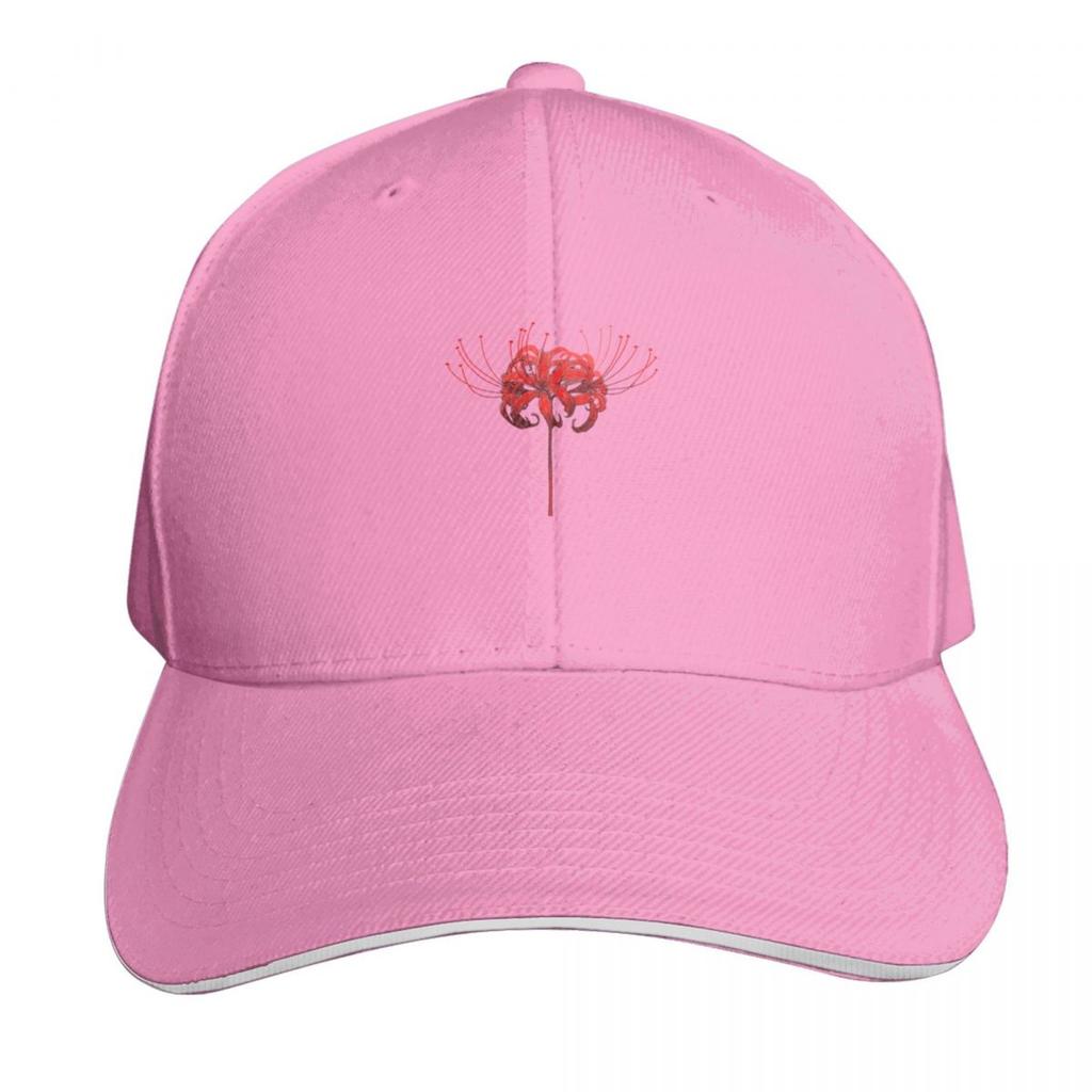 Beautiful Red Spider Lily Classic  Baseball Cap Sun Cap Fun Hats Trucker Cap Luxury Unisex Elegant Womens Hats Unisexs