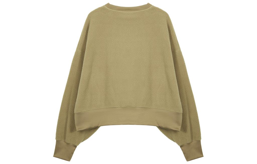 Nike Sweatshirts Women's Camel Crew Neck Moderate Regular DQ6845-258