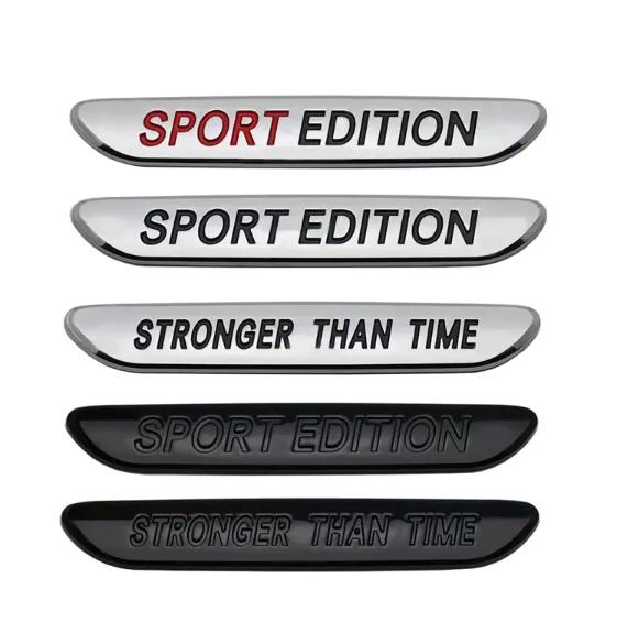 New Style ABS Plating Car Styling Badge Car Sticker Car Fender Decor Stickers For Benz AMG GLC GLE CLA C300 E S W212 W124
