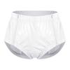 Unisex Leak Proof Diaper Cover Underwear Both Side Zipper Tear Away Waterproof Reusable Briefs Elderly Nursing
