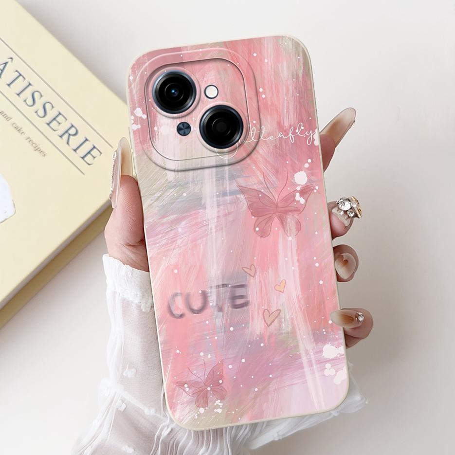 For Tecno Spark Go 1 1S Case KL4h Fashion Candy Painted Cover Shockproof Phone Case For Tecno Pop 9 4G SparkGo1 Soft Fundas Bags