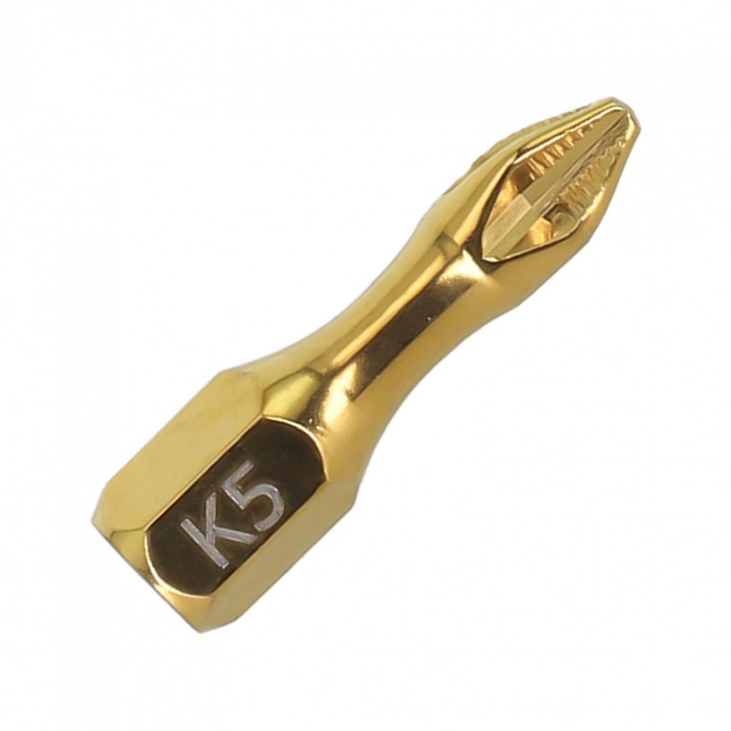 High Hardness K5 PH2 Magnetic Batch Head Cross Screwdriver Bit Anti Breakage