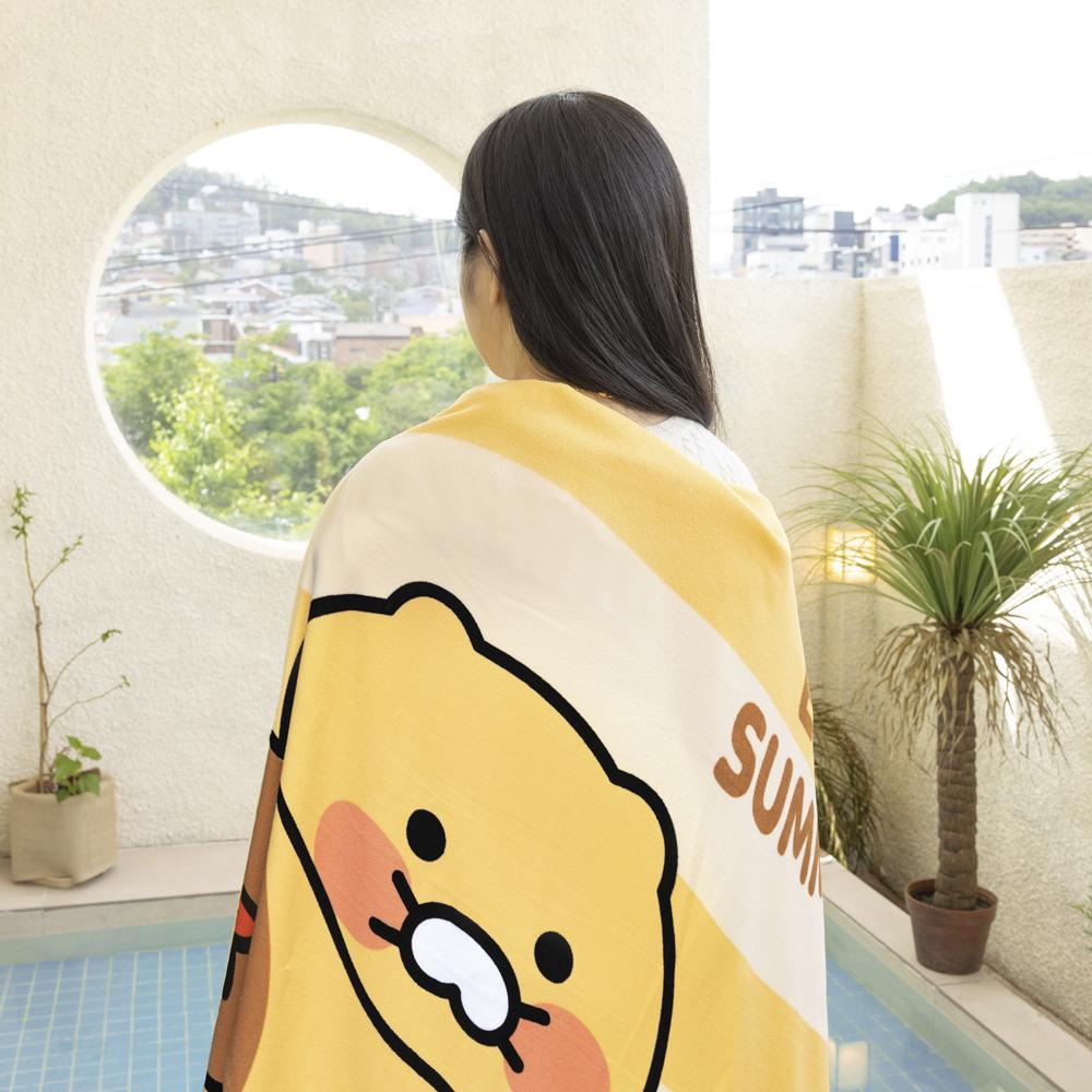 Kakao Friends Chunsik XL Character Beach Towel