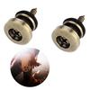 2Pcs Guitar Strap Button Mushroom Head Guitar Strap Lock Guitar Screw End Pin Adjustable Musical Instruments Accessories