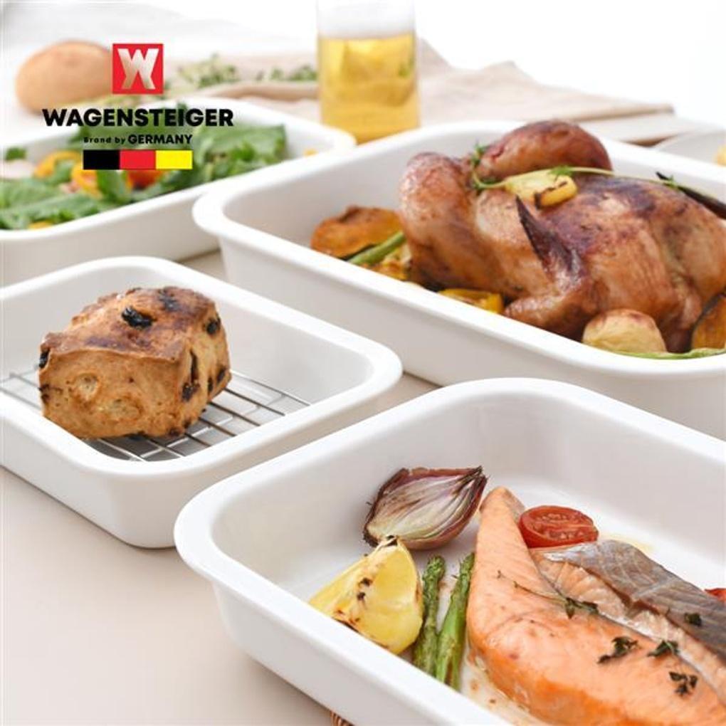 WAGENSTEIGER Keramik-Tablett-Set, quadratisch, 04. Extra groß