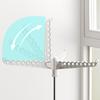 Folding Clothes Rack with Stable Base Space-saving Design Flexible Arm Clothes Hanger Portable Clothes Drying Rack