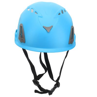 GUB D8 Kletterhelm Outdoor-Sicherheitskopfschutz Verstellbarer Helm für BergsteigenBlau