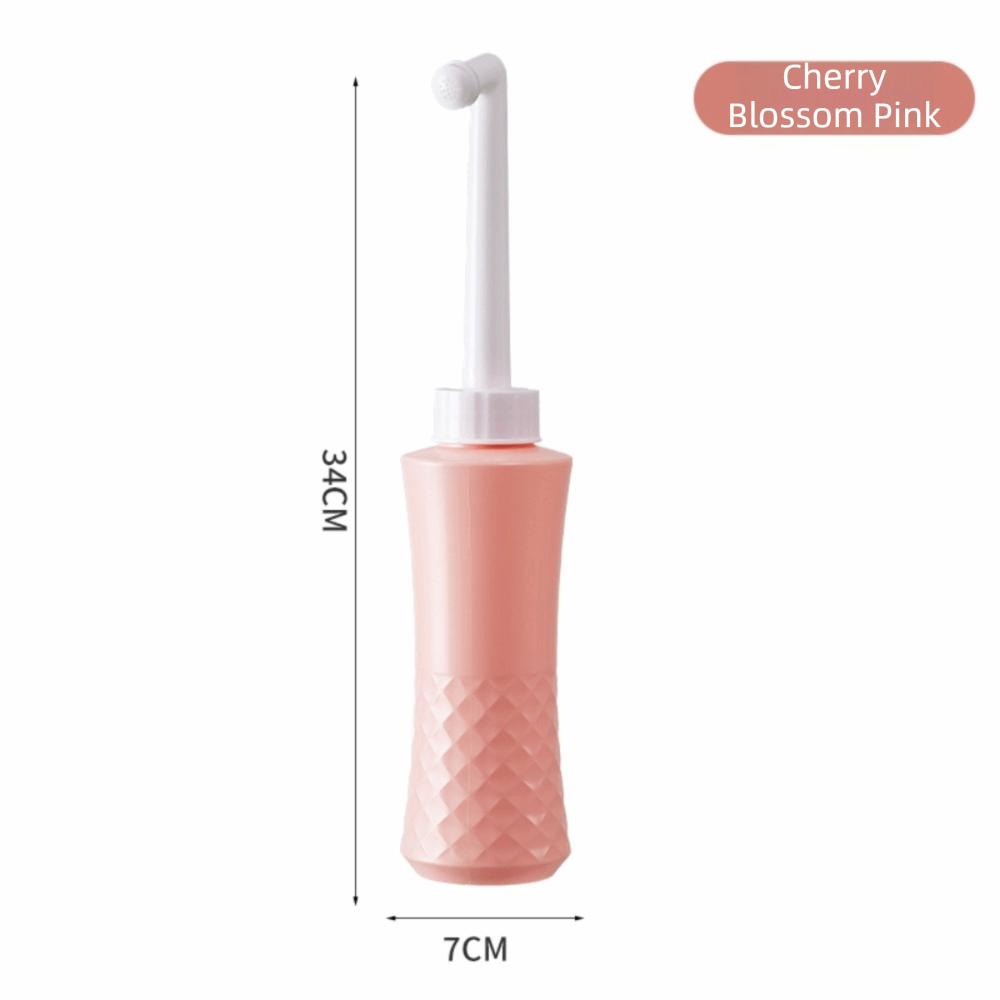 Portable Perineal Bottle Easy Squeeze Female Wash Bottle Mom Peri Bottle Postpartum Care розовый