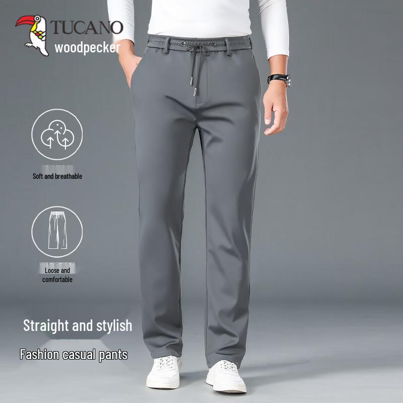 TUCANO Men s High-Stretch Casual Straight-Leg Pants 2XL