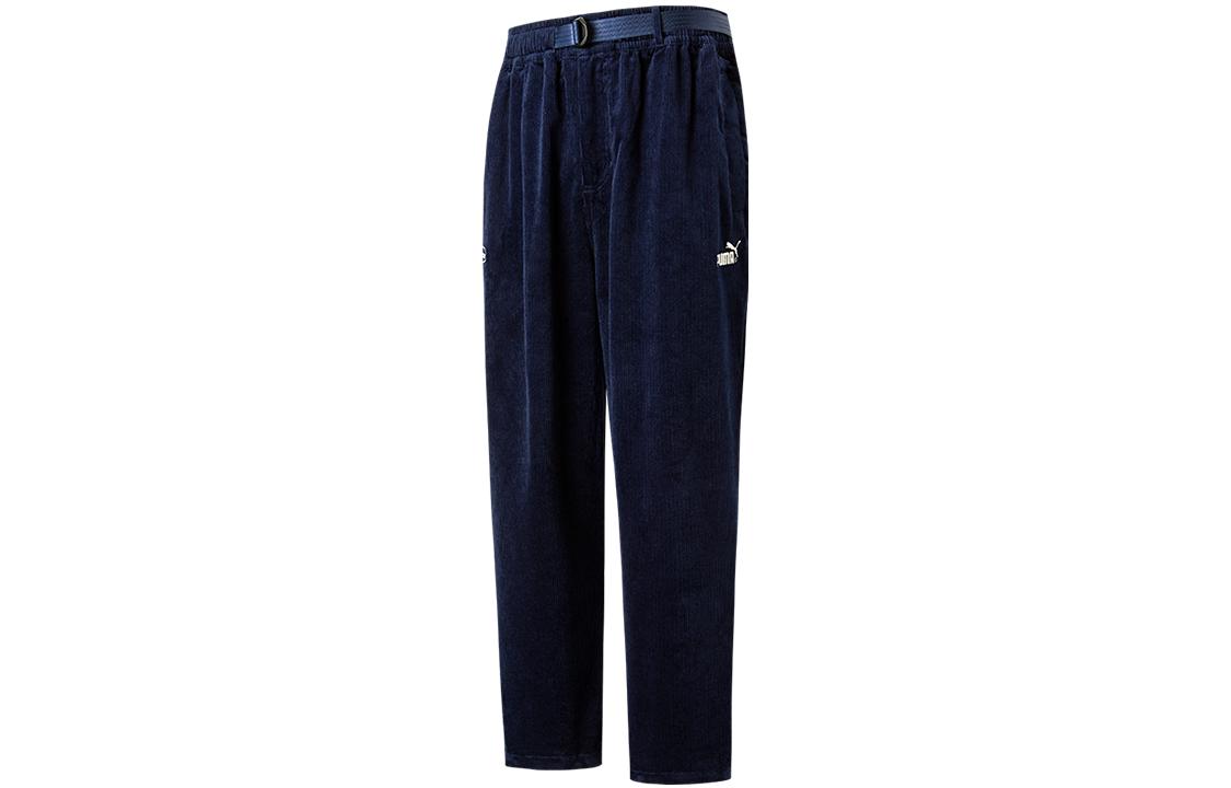 PUMA Women s Basic Collection Knitted Sweatpants Unisex Blue 532437-06 XS