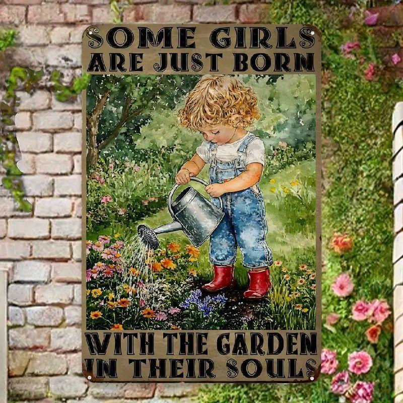 Vintage Metal Sign Funny Animal Bathroom Wall Decor Home Art Tin Plate