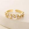 Exquisite Women's Adjustable Geometric Zirconia Ring