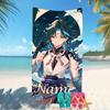 Customizable Personalized Beach Towels Genshin Impact Characters Themed designs.Suitable for the Beach, Yoga, Sports;ideal As Beach Accessories
