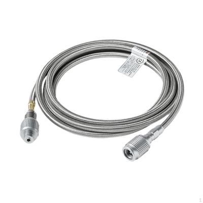 Propane Adapter Extension Hose 200cm Gas Refill Split Stoves Converter Butane