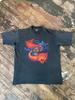 Vintage Harley Davidson T-shirt Heren XL Honolulu Zwart Jaren '90 3D Embleem