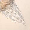 Sparkling Tassel Mask Ethnic Style Masquerade Ball Crystal Mask