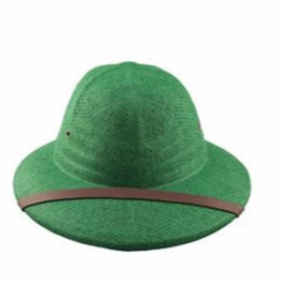 Big Size Fedora Sun Hat Straw Material Jazz Bucket Hat Beach Hard Straw Hat Outdoor Use