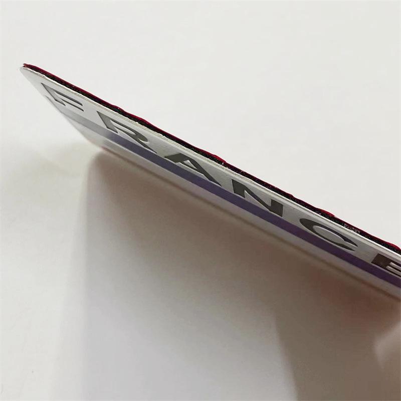 Versatile Metal Badge Sticker: Personalized Decorative Car Accessory for US, UK, Germany, France, Russia, Italy.