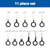 11Pcs Terminals Removal Key Tool Electrical Wiring Crimp Connector Pin Extractor Car Repair Tools Keys Automotive Plug