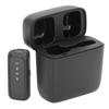 Wireless Lavalier Microphones Type C Noise Reduction Mini Clip On Lapel Mic with Charging Case for Video Recording Live