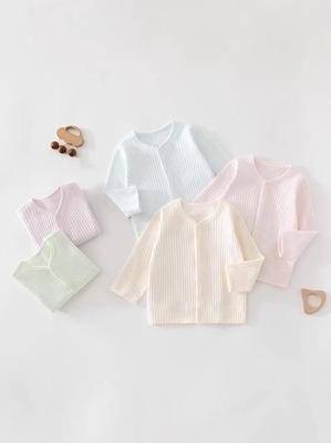 Baby-Samt-Cardigan - Bequemes Langarm-Oberteil für Neugeborene, Ideal für Ausflüge im Frühling und Herbst