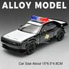 1:32 Hellcat Modell Miniatur Spielzeugautos Metall Druckguss Türen Geöffnet Simulation Innenraum Gummireifen Exquisite Polizeiauto Modelle