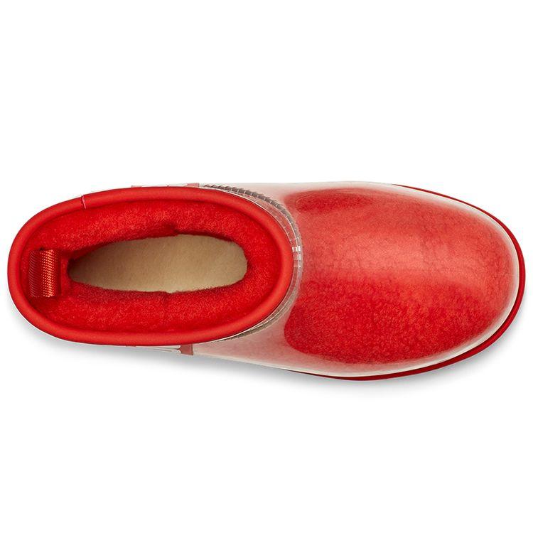UGG Classic Clear Mini Lava Flow Women Sneakers Red 1113190-LFL