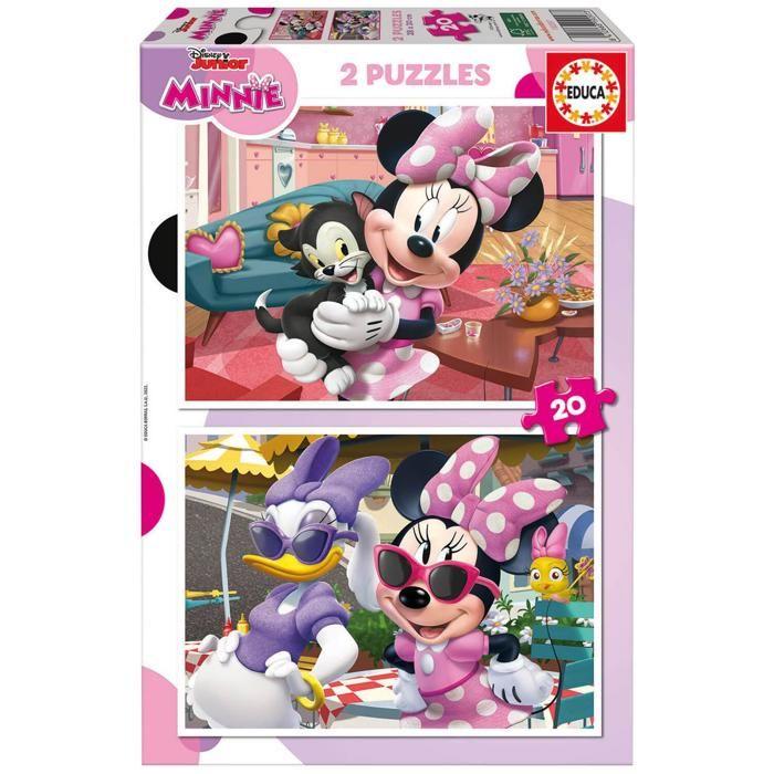 Puzzle 2 x 20 pièces : Disney : Minnie