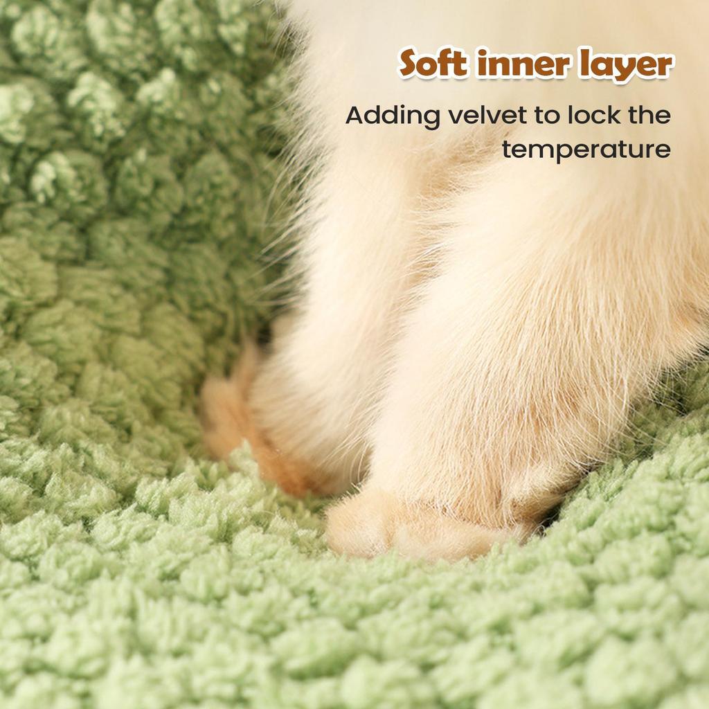 Winter Cat Houses Washable Warm Shelter Sunflower Door Design Removable Cat Bed Cave for Kittens Small Pets Play Corner