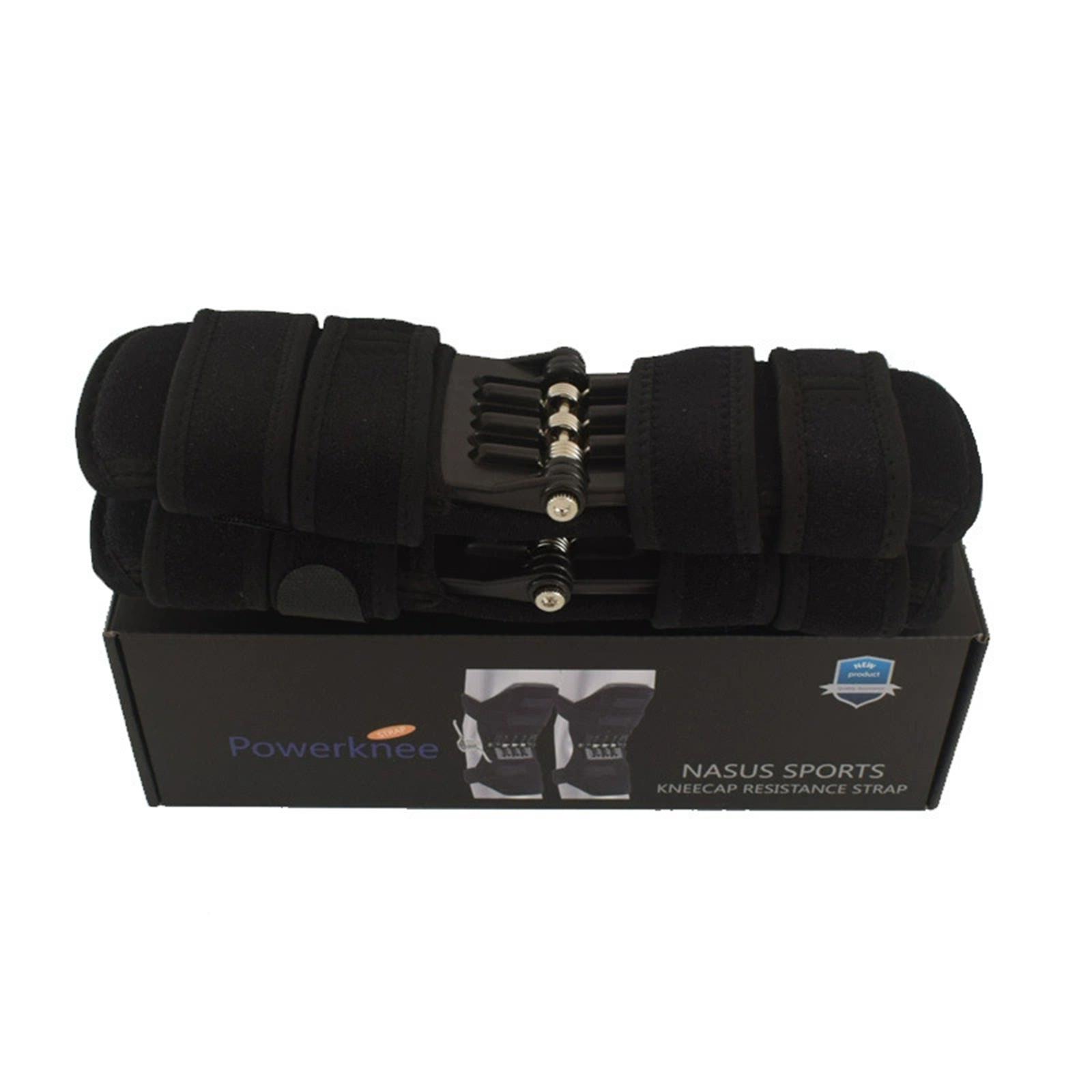 

Adjustable Knee Support Booster – Spring-Assist Sports Knee Pads for Mountaineering, Fitness, Joint & Pressure Relief One Size