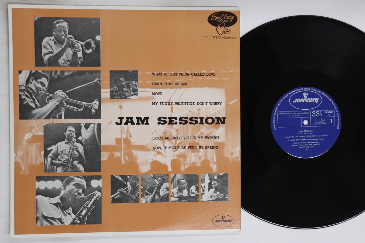 LP Record VARIOUS Jam Session BT1330 MERCURY 1974 Japan Jazz Used
