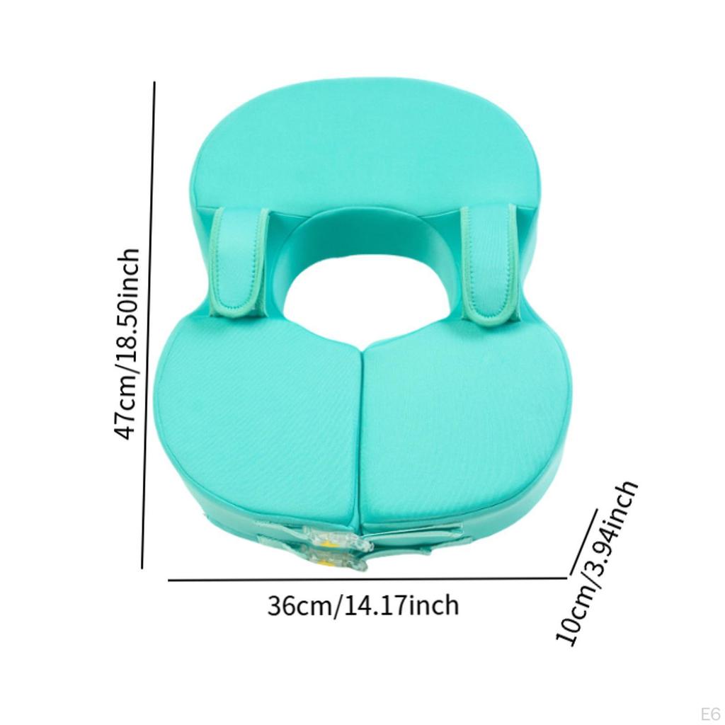 Bouée Non Gonflable Jouet de Piscine Anneau Sous les Bras pour Bébé Enfants Garçons Filles Jaune