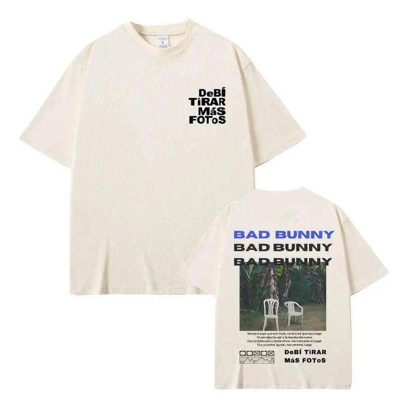 Camiseta Del Famoso Rapero Bad Bunny Debi Tirar Mas Fotos Dt S разноцветный