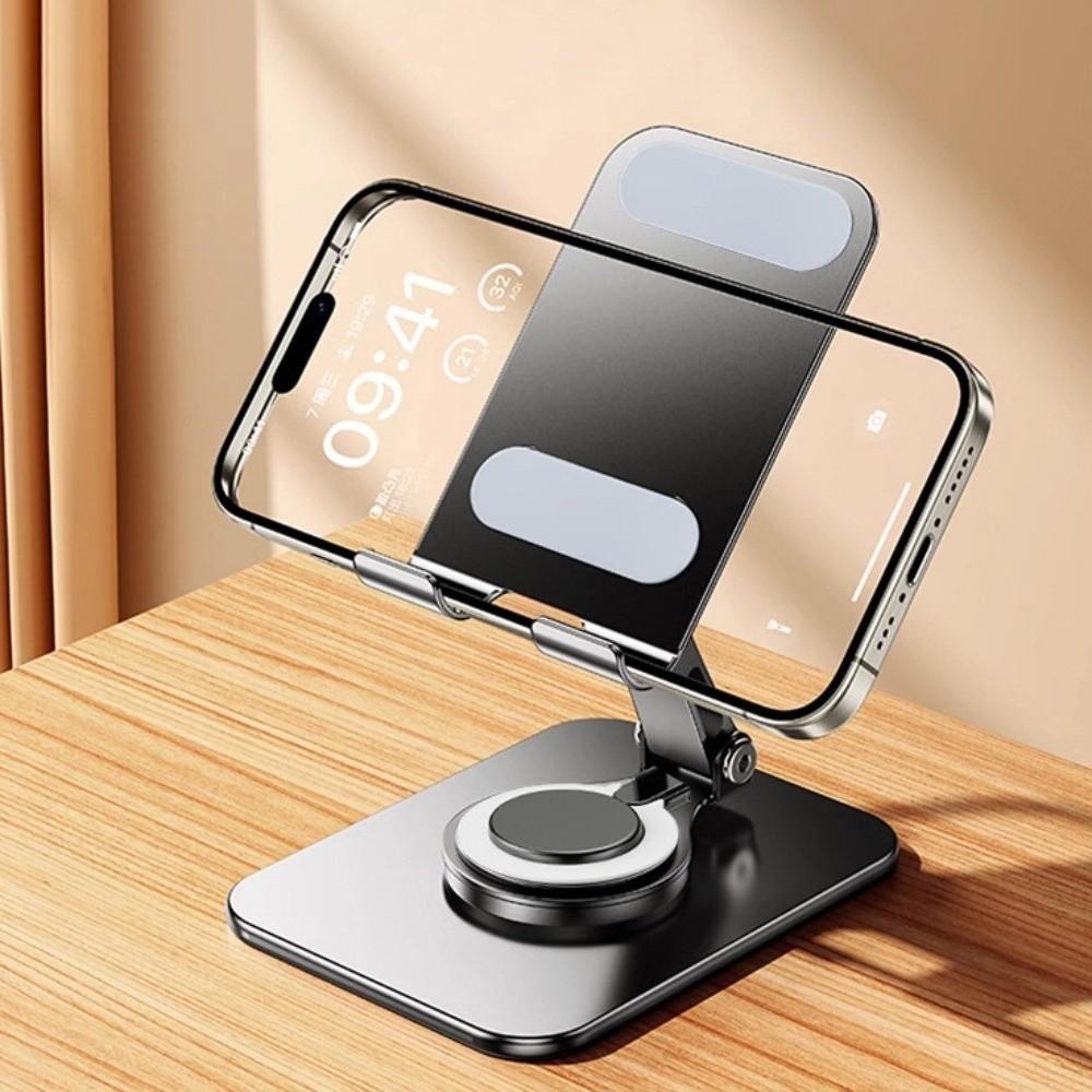 Opvouwbare Mobiele Telefoonhouder Stand 360° Roterende Tafel Celtelefoon Stand Tablet