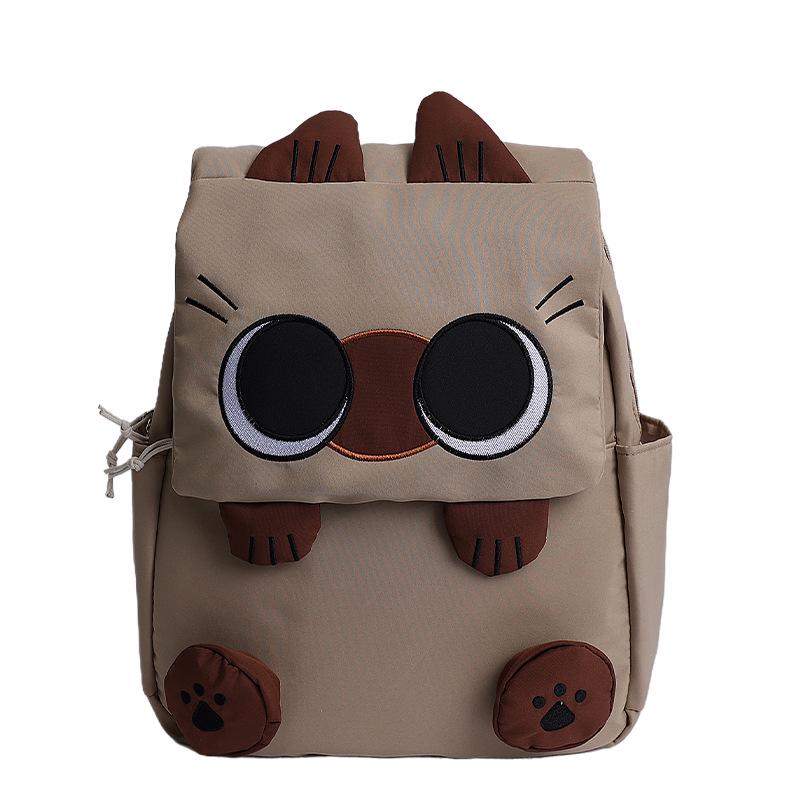 Japanese Cute Cartoon Backpack: Korean Style Large Capacity Schoolbag for Elementary Students
