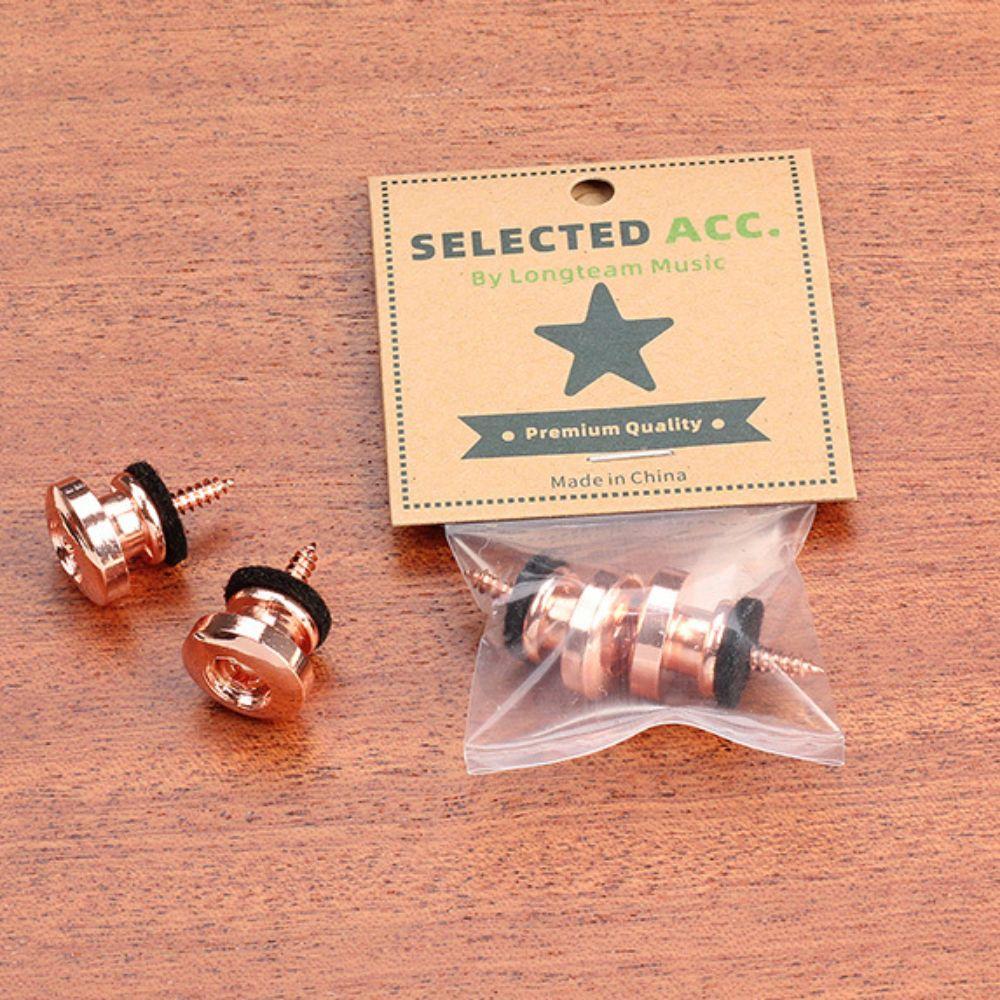 2PCS Anti-slip Guitar Strap Buttons Mushrooms Heads Guitar Strap Locks  Guitar Class