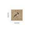 DIY Hummingbird Cross Stitch Kit Non-finished Products with Floral Pattern Cross Stitch Kits Embroidery Art for Beginners