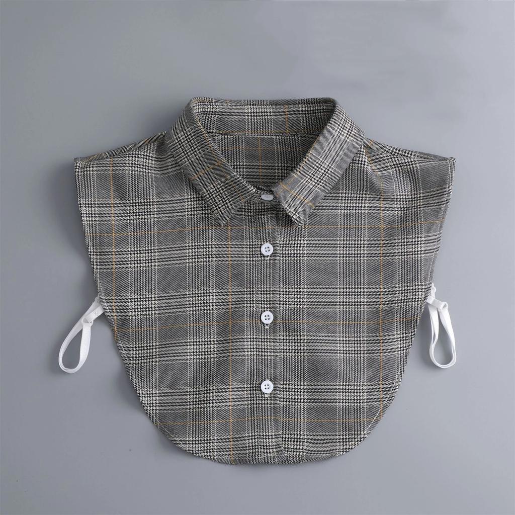Linbaiway New Lapel Fake Collar Vintage Detachable Shirt Collar for Women Blouse Sweater False Collar Lapel Top Neckwear Ties