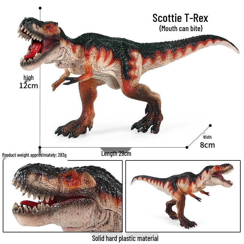 Jurassic Simulation Dinosaur Toys: Spinosaurus, Tyrannosaurus Rex, Mosasaurus