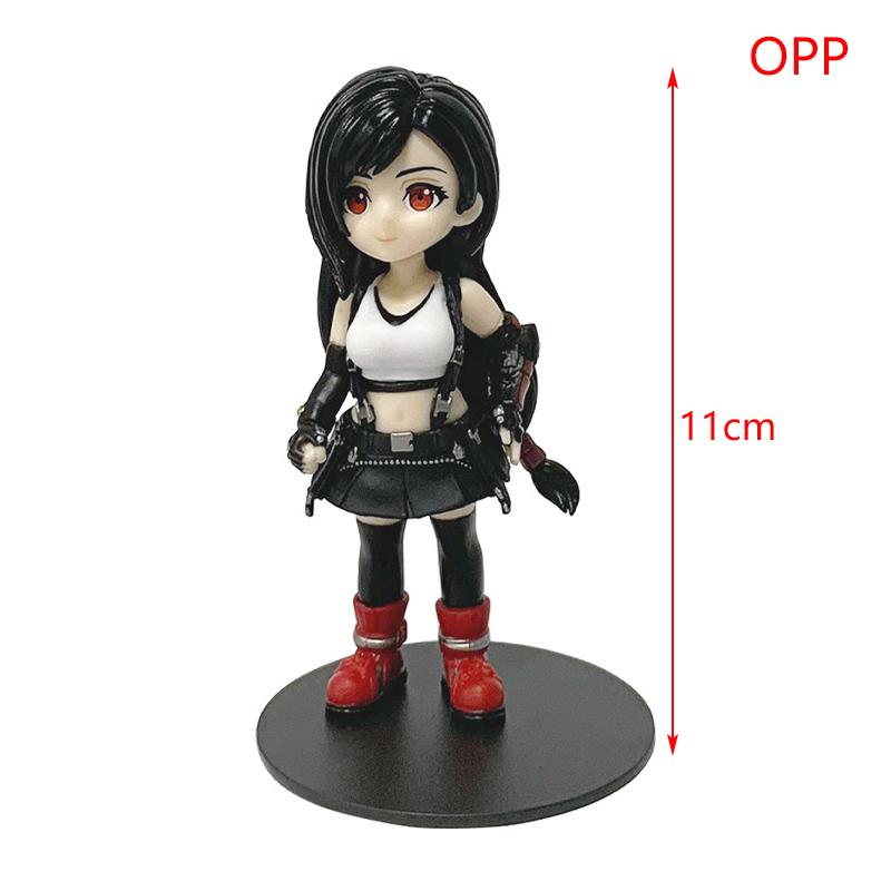 Final Fantasy Vii Rebirth Series Q Ver Anime Figure Toys Cartoon Action Figures Home Table Decoration Car Ornament Children Gift