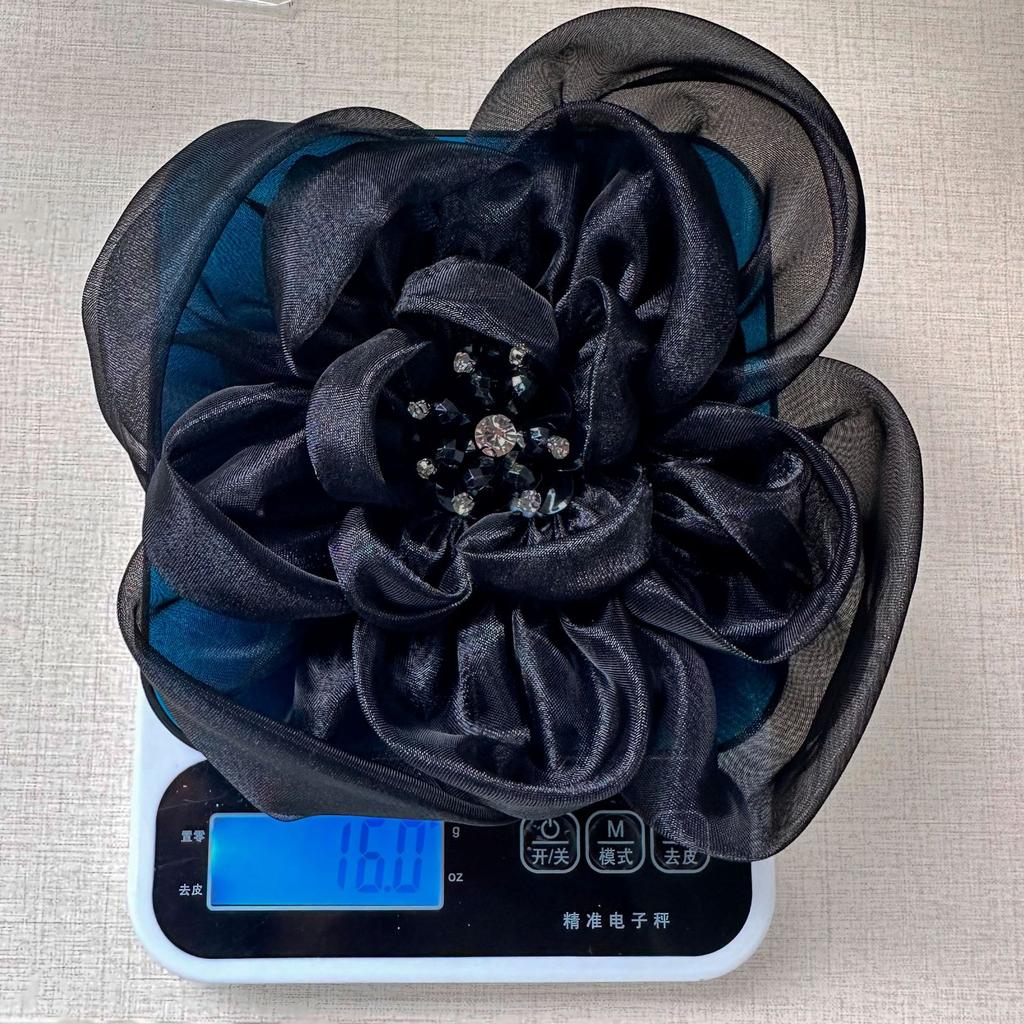 Small Fresh Organza Three-Dimensional Flower Hair Accessories Suit Dress Shoes And Hats Luggage Jacket Decorative Accessories